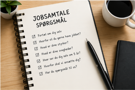 Jobsamtale spørgsmål – typiske spørgsmål og svar